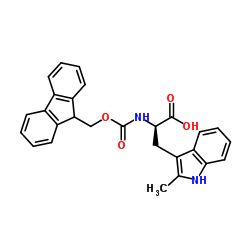 FMOC-D-2-甲基色氨酸结构式