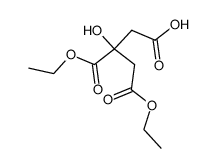 柠檬酸二乙酯结构式