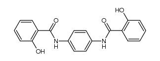 N,N'-1,4-phenylenebis(2-hydroxybenzamide)结构式