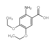 2-氨基-4,5-二乙氧基苯甲酸结构式