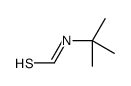 N-tert-butylmethanethioamide结构式