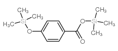 4-[(三甲基甲硅烷基)氧基]-苯甲酸三甲基硅酯结构式
