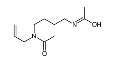 N,N'-Diacetyl-N-allyl-1,4-butanediamine结构式