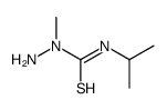 1-amino-1-methyl-3-propan-2-ylthiourea结构式