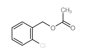 Benzenemethanol,2-chloro-, 1-acetate Structure
