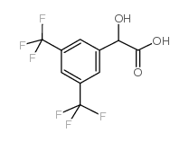 3,5-双(三氟甲基)扁桃酸结构式