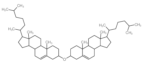 Cholest-5-ene,3,3'-oxybis-, (3b)-(3'b)- Structure