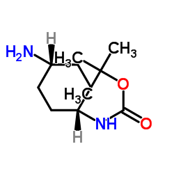N-BOC-1,4-diaminecyclohexane Structure