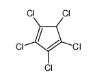 五氯环戊二烯结构式