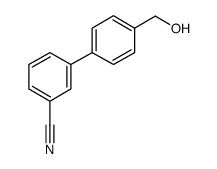 4-(3-Cyanophenyl)benzyl alcohol结构式