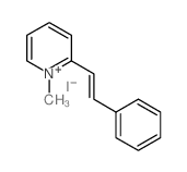 1-methyl-2-[(E)-2-phenylethenyl]-2H-pyridine结构式