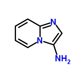 3-氨基咪唑并[1,2-a]吡啶结构式