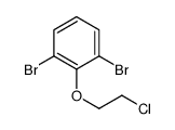 1,3-Dibromo-2-(2-chloroethoxy)benzene Structure