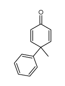 4-methyl-4-phenyl-2,5-cyclohexadienone结构式
