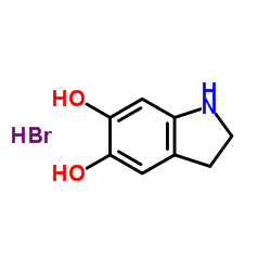 5,6-二羟基吲哚啉结构式