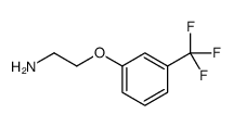 2-(3-三氟甲基苯氧基)-乙胺结构式