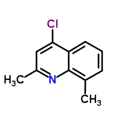 4-氯-2,8-二甲基喹啉结构式