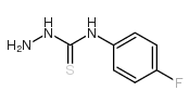 4-(4-氟苯)-3-氨基硫脲结构式