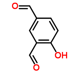 4-羟基间苯二甲醛结构式