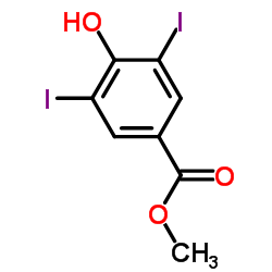 Methyl 4-hydroxy-3,5-diiodobenzoate Structure