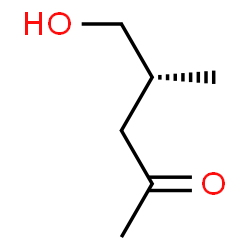 2-Pentanone, 5-hydroxy-4-methyl-, (4R)- (9CI) Structure