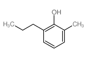 2-甲基-6-丙基苯酚结构式