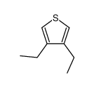 3,4-diethyl thiophene结构式