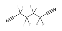 octafluoroadiponitrile Structure
