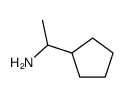 (1-cyclopentylethyl)amine(SALTDATA: HCl)结构式