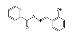 salicylaldehyde-(O-benzoyl oxime ) Structure