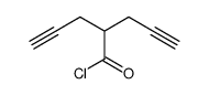 2-prop-2-ynylpent-4-ynoyl chloride Structure