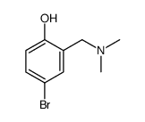 4-bromo-2-[(dimethylamino)methyl]phenol Structure