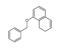 8-phenylmethoxy-1,2-dihydronaphthalene结构式