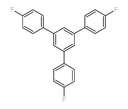 1,3,5-三(4-氟苯基)苯结构式