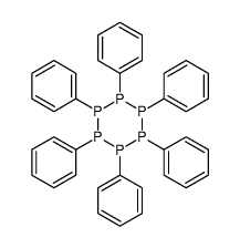 1,2,3,4,5,6-hexakis-phenylhexaphosphinane Structure