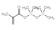 [dimethyl(trimethylsilyloxy)silyl] 2-methylprop-2-enoate结构式