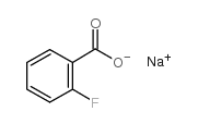 Sodium 2-fluorobenzoate structure
