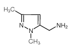 1,3-二甲基-1H-吡唑-5-甲胺结构式