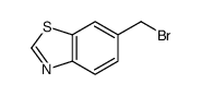6-(溴甲基)苯并[d]噻唑结构式