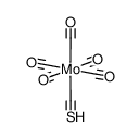 molybdenum pentacarbonyl thiocarbonyl Structure