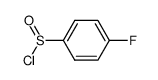 4-fluorobenzenesulfinyl chloride结构式