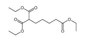 triethyl pentane-1,1,5-tricarboxylate Structure