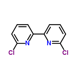 6,6'-二氯-2,2'-联吡啶结构式