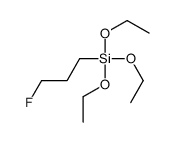 triethoxy(3-fluoropropyl)silane结构式