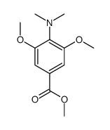 methyl 4-(dimethylamino)-3,5-dimethoxybenzoate结构式