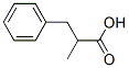 (+/-)-alpha-methylhydrocinnamic acid Structure