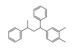4-(1,3-diphenylbutyl)-o-xylene结构式