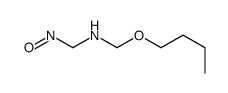 N-(butoxymethyl)-1-nitrosomethanamine Structure