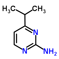 4-异丙基-2-嘧啶胺结构式