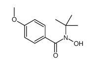 N-tert-butyl-N-hydroxy-4-methoxybenzamide结构式